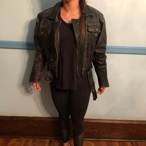 Woman’s Harley Davidson leather jacket